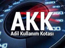 Adil Kullanım Kotası Kalkıyor!