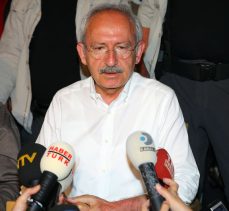 CHP Lideri Kılıçdaroğlu: “Geçmiş Olsun”