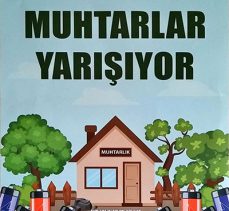 Muhtarlar Atık Pil Toplamak İçin Yarışıyor