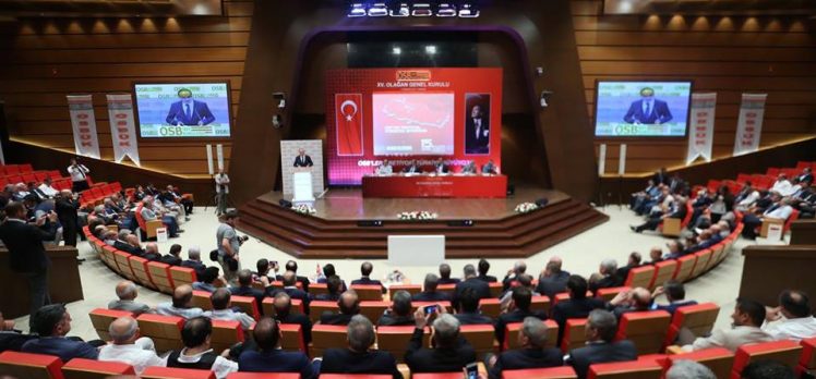 GTO Başkanı Nail Çiler, OSBÜK 15. Genel Kurul Toplantısına Katıldı