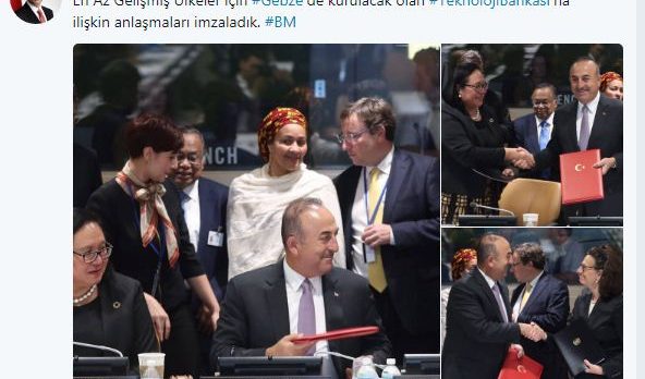 Bakan Çavuşoğlu Gebze İçin İmzaladı