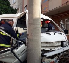 Gebze’de Halk Otobüsü İle Midibüs Çarpıştı