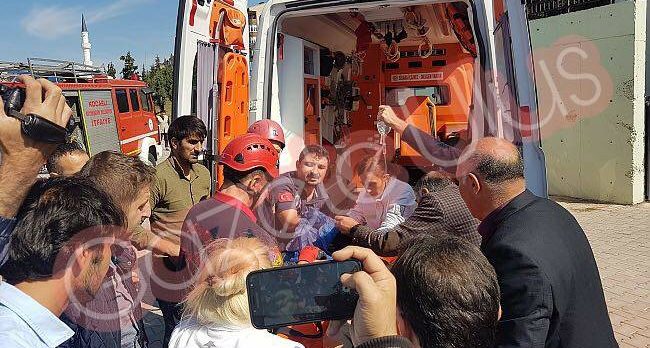 Gebze’de Okulda Kafasına Demir Girdi