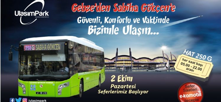 Gebze’de Bugün Sefere Başlıyor