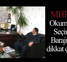 MHP’li Okumuş Seçim Barajına Dikkat Çekti!