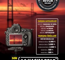 4 mevsim Kocaeli fotoğraf yarışmasına başvurular başladı!