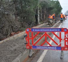 Yollarda engeller kaldırılıyor