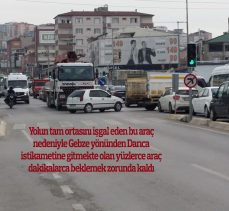 Trafiği felç ediyorlar!