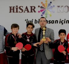 Hisar Eğitim Kurumları sporda da başarısını sürdürüyor