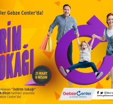 Gebze Center ‘İndirim Sokağı’ başlıyor!