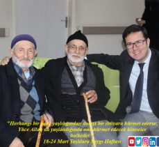 Başhekim Nalbant’tan Yaşlılara Saygı Haftası mesajı