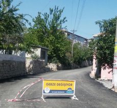 Muallimköy’de yollar yenileniyor