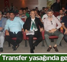 Transfer yasağında geri sayım başladı