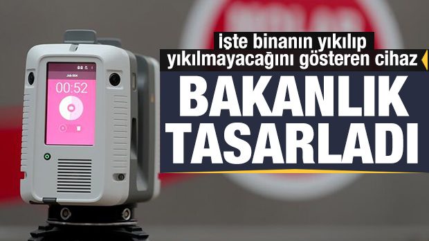 Bakanlık önemli bir cihaz tasarladı