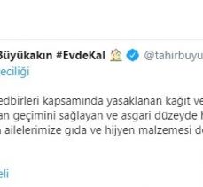 Büyükakın, kağıt toplayıcılarına sahip çıktı