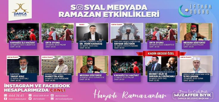 SOSYAL MEDYADA RAMAZAN ŞÖLENLERİ