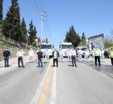 Darıca’da caddeler baştan sona yıkandı