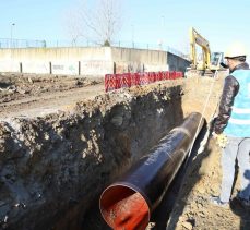 Gebze’de 1300 mm çelik boru hattı tamamlandı