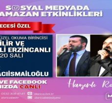 Darıca’da Kadir Gecesi’ne Özel Program