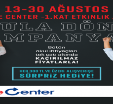 GEBZE CENTER OKUL İHTİYAÇLARINI TEK ÇATI ALTINDA TOPLUYOR