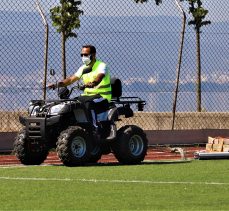 Suni Futbol Sahalarına Bakım Aracı