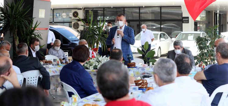 Galericiler Sitesi’nden Başkan Büyükakın’a ruhsat teşekkürü