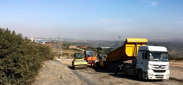 Büyükşehir’den Gebze’de Yol Yenileme Çalışması