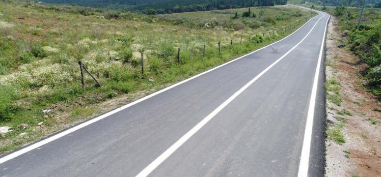 11 KÖYE 18 KM YOL YAPILDI!