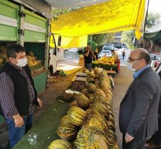 BAŞKAN ACAY PAZARCI ESNAFINI ZİYARET ETTİ!