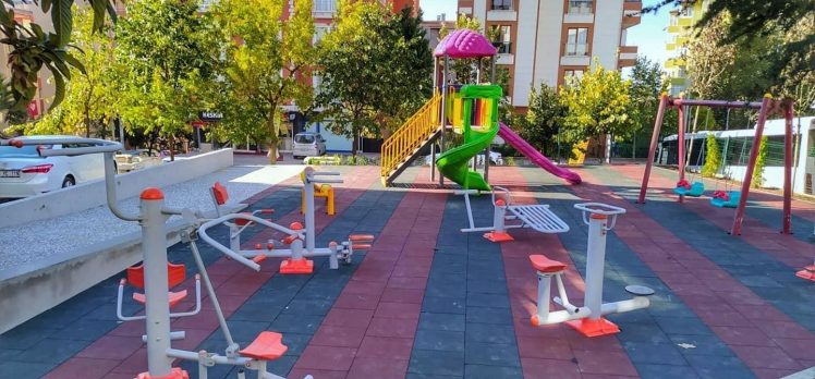 KÖŞKLÜÇEŞME’YE YENİ BİR PARK