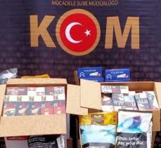 POLİSTEN KAÇAK MAKARON OPERASYONU