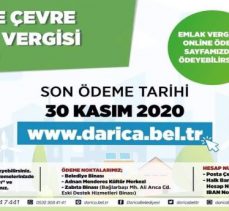 DARICA BELEDİYESİ’NDEN EMLAK VERGİSİ UYARISI