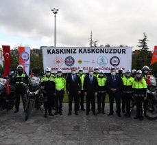 “KASKINIZ KASKONUZDUR” PROJESİ TANITILDI