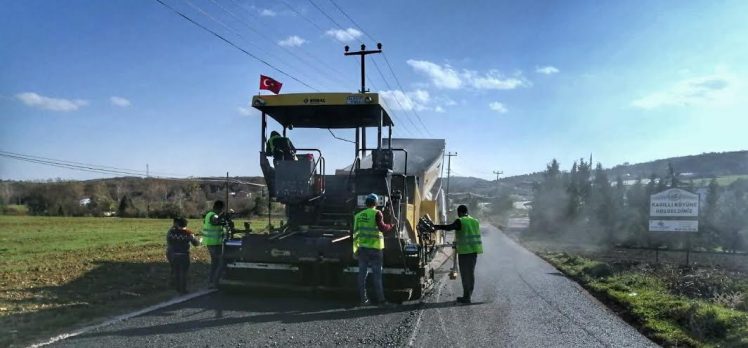 KÖYLERDE ASFALT VE PARKE ÇALIŞMASI