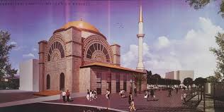 SARI CAMİ’DE TEMEL ATMA TÖRENİ