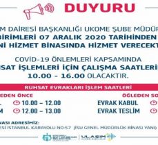 ULAŞIM DAİRE BAŞKANLIĞI YENİ BİNADA HİZMETE BAŞLIYOR