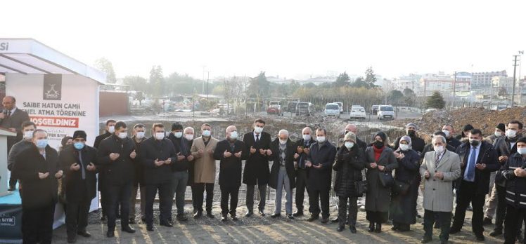 Darıca Saibe Hatun Camii temeli atıldı