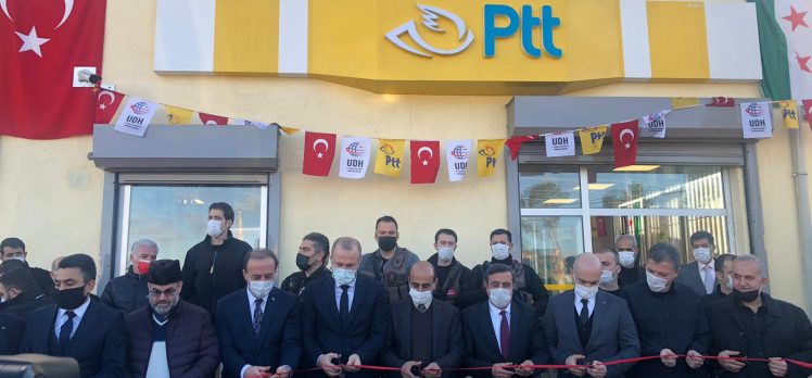 PTT AŞ’DEN TEL ABYAD’DA YENİ HİZMET NOKTASI