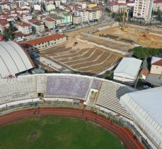 Gebze’nin yeni futbol sahası şekillenmeye başladı