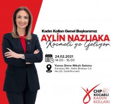 Nazlıaka Kocaeli’ye geliyor