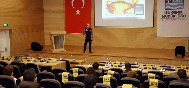 İSU personelineAFAD’tan deprem eğitimi