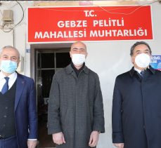 Kaymakam Güler’den Pelitli Mahalle muhtarına ziyaret