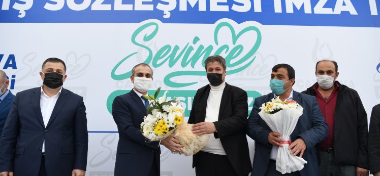 Çayırova’da Toplu İş Sözleşmesi Sevinci