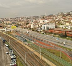 Kuruçeşme tramvay hattı yaya üst geçitleri için sondaj çalışması başladı