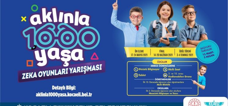 Haydi Çocuklar! ‘’Aklınla 1000 Yaşa’’ başlıyor