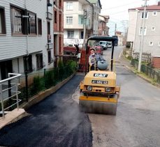 Gebze’de asfalt yama çalışmaları