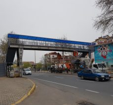 Şehit Teğmen Kamuran Ablak Yaya Üst Geçidine, Bakım, Onarım Yapıldı