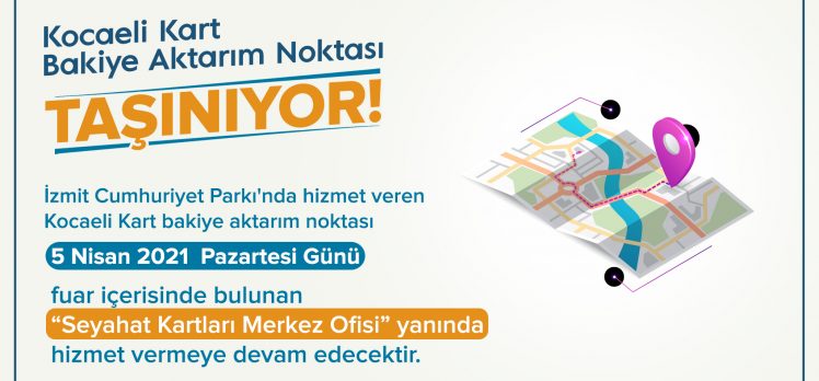 Kocaeli Kart Bakiye Aktarım Noktası Kocaeli Fuarı’na taşınıyor