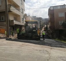 Gebze’de sokaklarında sıcak asfalt çalışmaları