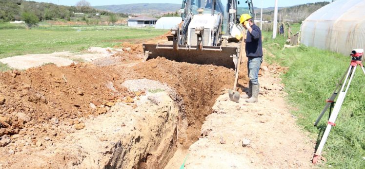 Gebze Kadıllı Köyü’nde altyapı çalışması